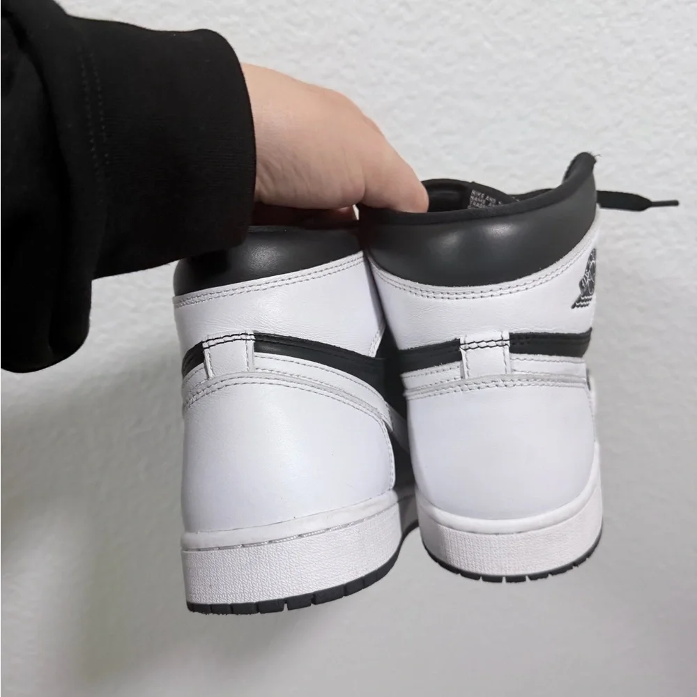 Jordan retro 1 high black and white - Picture 8 of 9